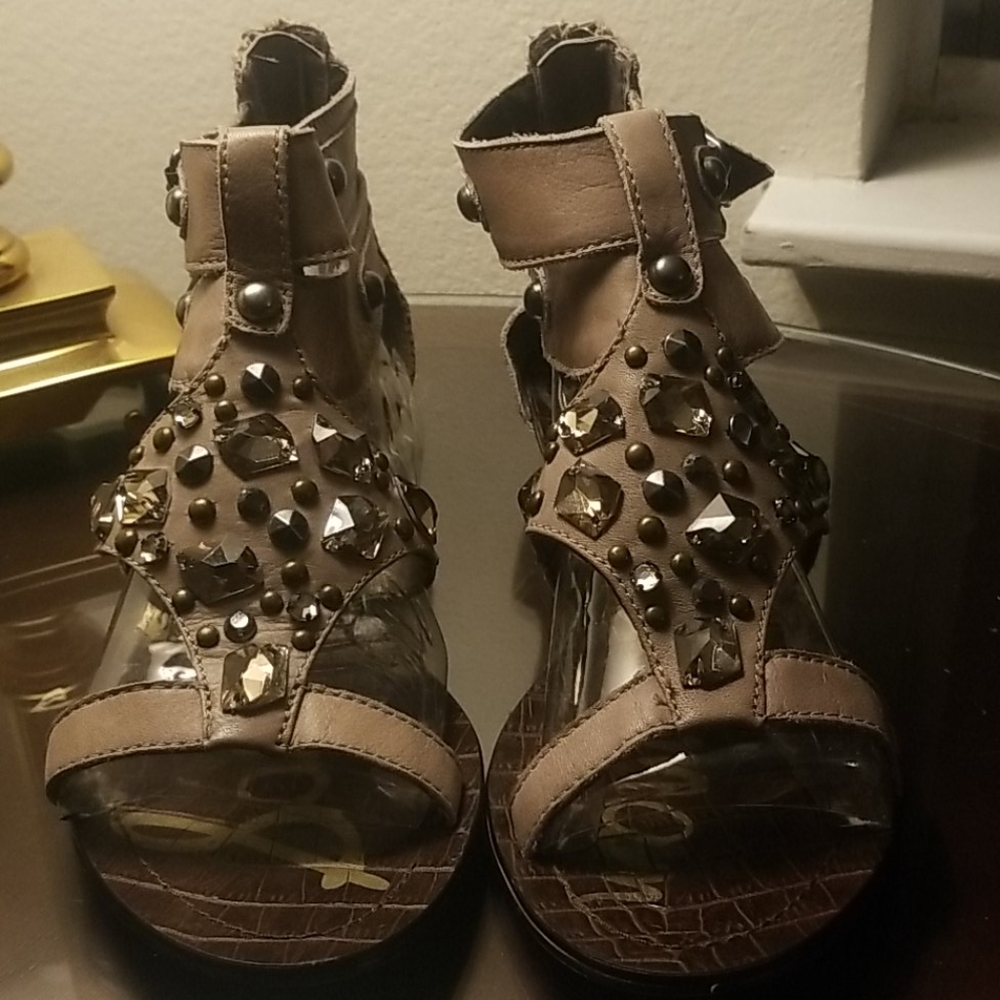 Sam Edelman taupe sandals